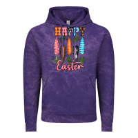 Cloud Purple Happy Easter Vintage Hoodie - RanaPortraitStore