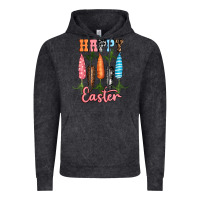 Vintage Black Happy Easter Vintage Hoodie - RanaPortraitStore