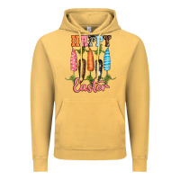 Vintage Mustard Happy Easter Vintage Hoodie - RanaPortraitStore
