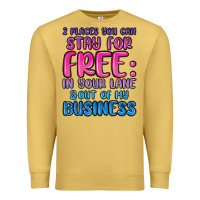 Antique Gold 2 places you can stay for free in your lane and ou Premium Sweatshirt - MaliasSmallBusiness