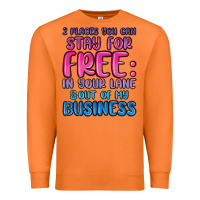 Carrot 2 places you can stay for free in your lane and ou Premium Sweatshirt - MaliasSmallBusiness