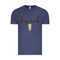 Vintage Denim deer skull Vintage Tee - RanaPortraitStore
