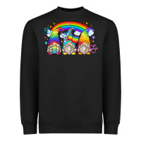 Black lgbt gnomes Heavyweight Sweatshirt - Zillion Design Studio