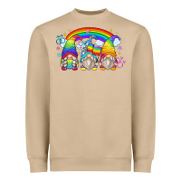 Mushroom lgbt gnomes Heavyweight Sweatshirt - Zillion Design Studio