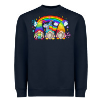 Navy lgbt gnomes Heavyweight Sweatshirt - Zillion Design Studio