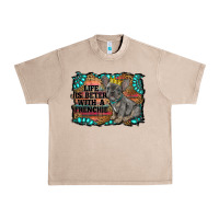 French Oak life is better with a frenchie Urban Heavy Tee - RanaPortraitStore