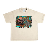 Sandshell life is better with a frenchie Urban Heavy Tee - RanaPortraitStore