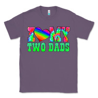 Lavender i love my two dads Classic Tee - HRA Design Shop