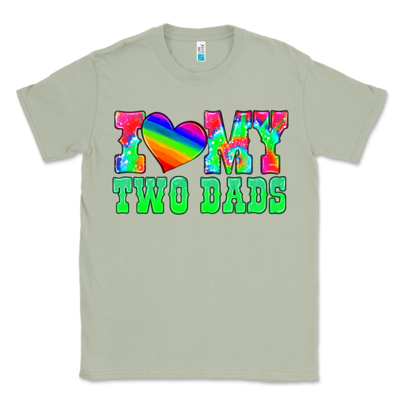 I Love My Two Dads Classic Tee by HRA Design Shop | Teevron