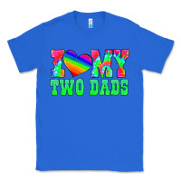 True Royal i love my two dads Classic Tee - HRA Design Shop