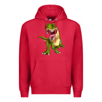 Cardinal T-rex Premium Hoodie - MaliasSmallBusiness