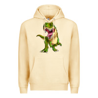 Pina Colada T-rex Premium Hoodie - MaliasSmallBusiness