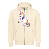 Sandshell unicorn Zipper Hoodie - Artiststas