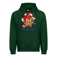 Foreset Green secretary life gnome Urban Hoodie - BarkalooDesign