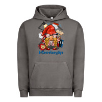 Pigment Tornado secretary life gnome Urban Hoodie - BarkalooDesign