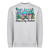 Jesus Is My Anchor Gnomes Heavyweight Sweatshirt | Teevron