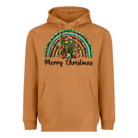 Meerkat merry christmas cactus rainbow Heavyweight Hoodie - BarkalooDesign