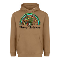Toasted Coconut merry christmas cactus rainbow Heavyweight Hoodie - BarkalooDesign