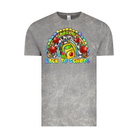 Cloud Rock hello back to school rainbow Vintage Tee - texasbilliewilder