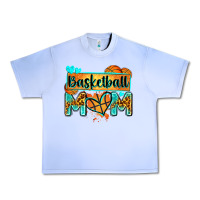 Grape Ice basketball mom with leopard Urban Heavy Tee - Zillion Design Studio