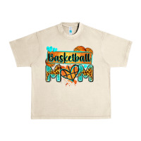 Sandshell basketball mom with leopard Urban Heavy Tee - Zillion Design Studio