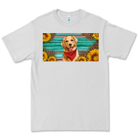 Dove Grey golden retriever license plate Premium Tee - Artiststas