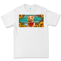 Golden Retriever License Plate Premium Tee | Teevron