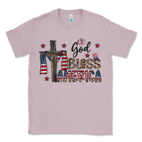 Lilac god bless america Classic Tee - CowhideDigitalArt