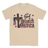 Mushroom god bless america Classic Tee - CowhideDigitalArt