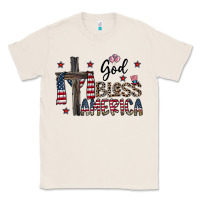 Natural god bless america Classic Tee - CowhideDigitalArt