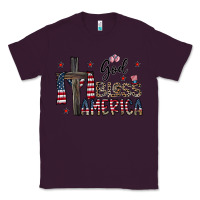 Plum god bless america Classic Tee - CowhideDigitalArt