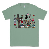 Sage god bless america Classic Tee - CowhideDigitalArt
