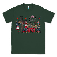 Sports Green god bless america Classic Tee - CowhideDigitalArt
