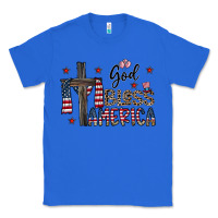 True Royal god bless america Classic Tee - CowhideDigitalArt