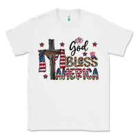 White god bless america Classic Tee - CowhideDigitalArt