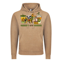 Vintage Coffee Obsessive cow disorder coffee cups Vintage Hoodie - texasbilliewilder