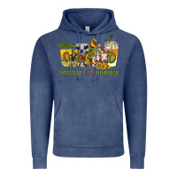 Vintage Denim Obsessive cow disorder coffee cups Vintage Hoodie - texasbilliewilder