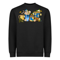 Black louisiana coffee cups Heavyweight Sweatshirt - texasbilliewilder