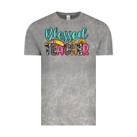 Cloud Rock blessed teacher Vintage Tee - Zillion Design Studio