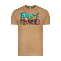 Blessed Teacher Vintage Tee | Teevron