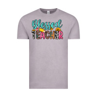 Vintage Zinc blessed teacher Vintage Tee - Zillion Design Studio