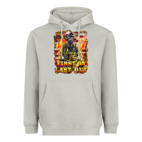 Moon Dust First In last Out Firefighter Heavyweight Hoodie - LillyAllenDesigns