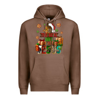 Chestnut The real gift is Jesus Premium Hoodie - NancyCooperArtShop