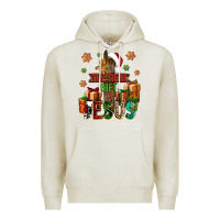 Oatmeal Heather The real gift is Jesus Premium Hoodie - NancyCooperArtShop