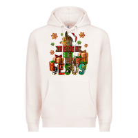 Pale Pink The real gift is Jesus Premium Hoodie - NancyCooperArtShop