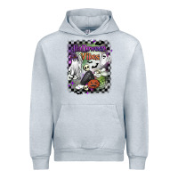 Heather Grey halloween vibes Urban Hoodie - BarkalooDesign