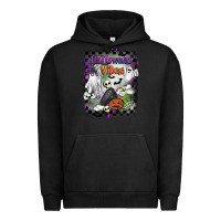 Pigment Black halloween vibes Urban Hoodie - BarkalooDesign