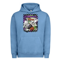 Pigment Pebble Blue halloween vibes Urban Hoodie - BarkalooDesign