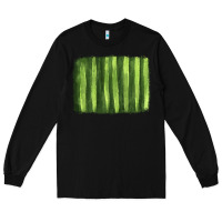 Black watermelon pattern background Long Sleeve Tee - HRA Design Shop