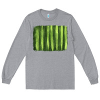 Heather Grey watermelon pattern background Long Sleeve Tee - HRA Design Shop